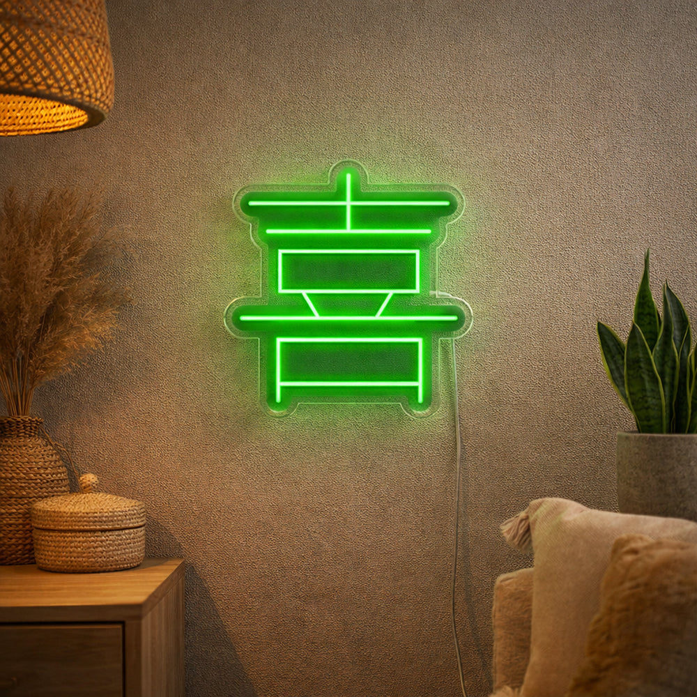 Chinees geluk leidde neon teken - Made in London Inspirational Neon Signs