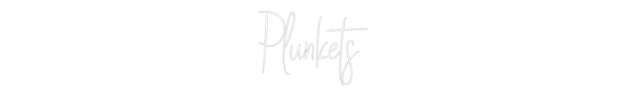 Custom Neon Sign Online Editor Plunkets