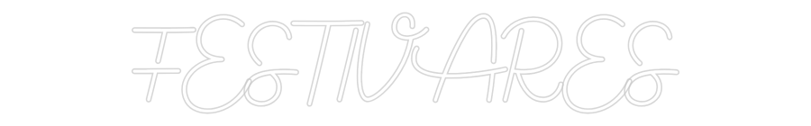 Editor online di insegne al neon personalizzate FESTIVARES