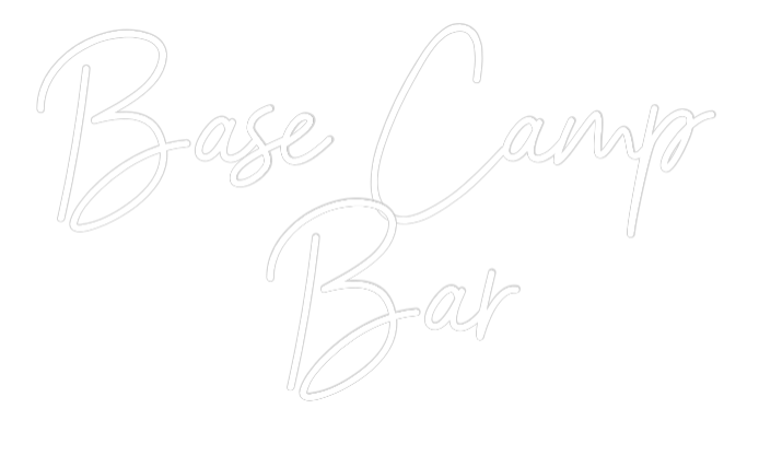 Anpassad neonskylt online-redigerare Base Camp 
Bar
