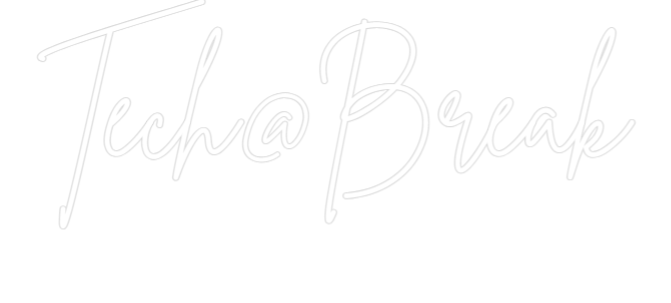 Custom Neon Sign Online Editor Tech@Break