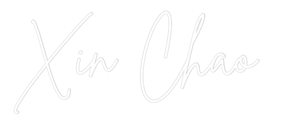 Custom Neon Sign Online Editor Xin Chào
