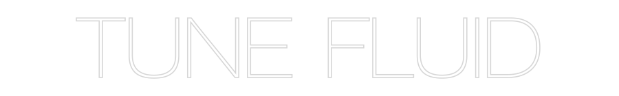 Editor online di insegne al neon personalizzate TUNE FLUID