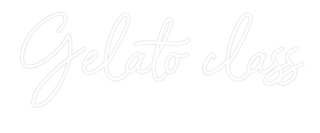 Custom Neon Sign Online Editor Gelato class