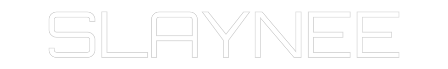 Custom Neon Sign Online Editor SLAYNEE