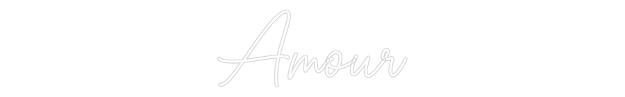 Custom Neon Sign Online Editor Amour