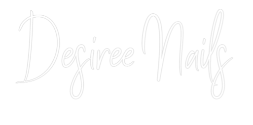 Custom Neon Sign Online Editor Desiree Nails