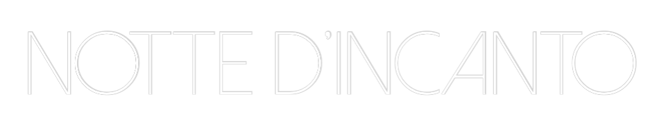 Custom Neon Sign Online Editor Notte D’incanto