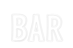 Custom Neon Sign Online Editor BAR