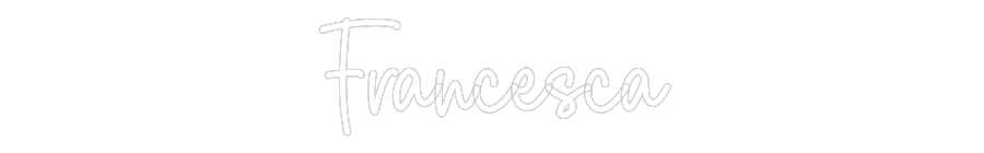 Custom Neon Sign Online Editor Francesca