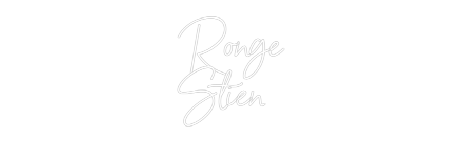 Custom Neon Sign Online Editor Ronge
Stien