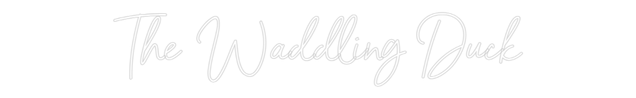 Custom Neon Sign Online Editor The Waddling ...