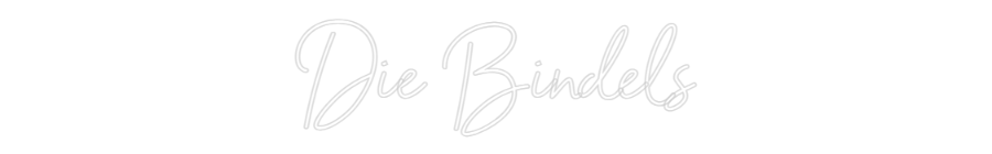 Custom Neon Sign Online Editor Die Bindels