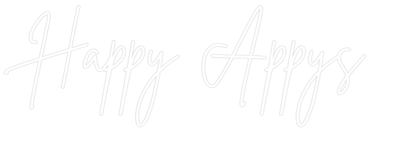 Custom Neon Sign Online Editor Happy Appys