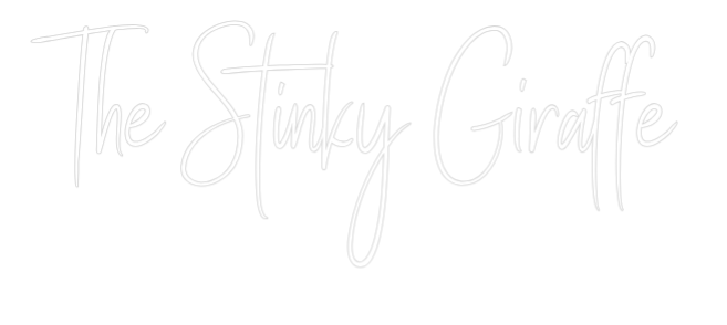 Custom Neon Sign Online Editor The Stinky Gi...
