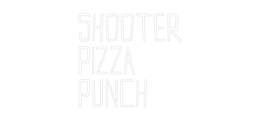 Editor online di insegne al neon personalizzate
pizza...