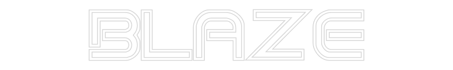 Custom Back Lit Neon Sign Online Editor BLAZE