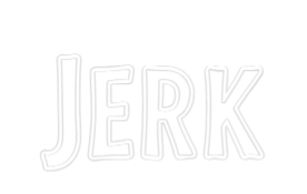 Editor online di insegne al neon personalizzate Jerk