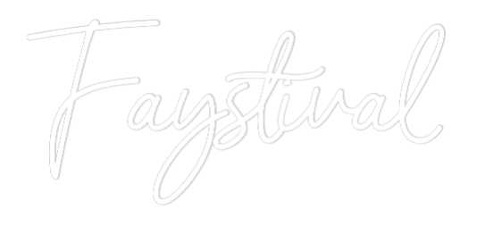 Custom Neon Sign Online Editor Faystival