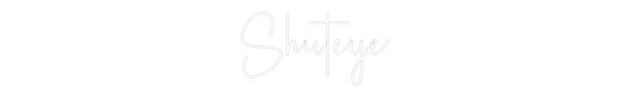 Custom Neon Sign Online Editor Shuteye