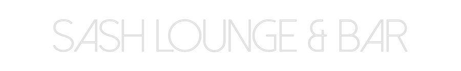 Custom Neon Sign Online Editor SASH lounge &...