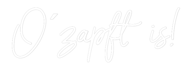 Custom Neon Sign Online Editor O´zapft is!
