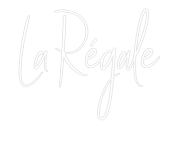 Custom Neon Sign Online Editor La Régale