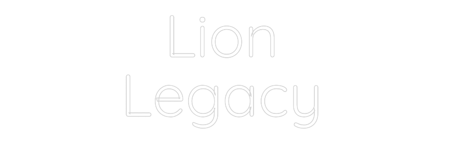 Custom Neon Sign Online Editor Lion 
Arv