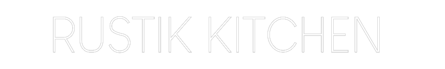 Custom Neon Sign Online Editor RUSTIK KITCHEN