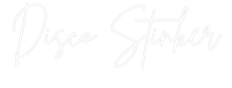 Custom Neon Sign Online Editor Disco Stinker