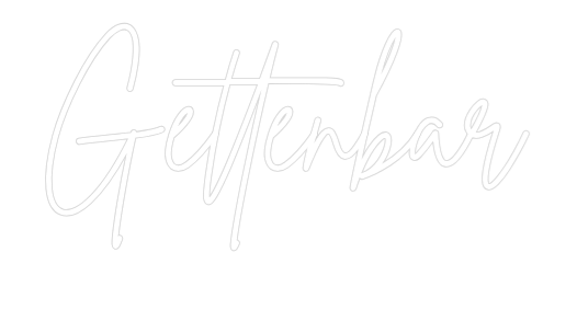 Anpassad neonskylt online-redigerare Gettenbar