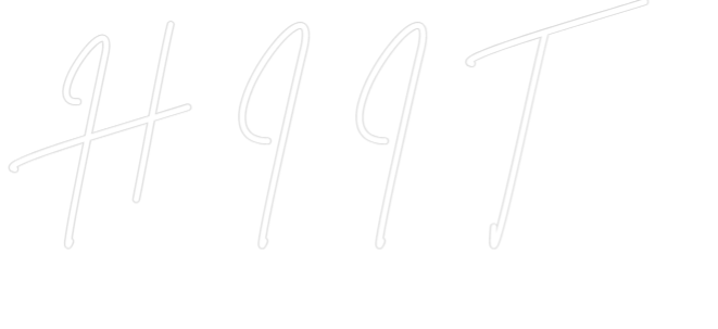 Tilpasset neonskilt på nett-editor HIIT