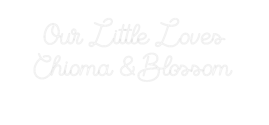 Custom Neon Sign Online Editor Vores lille Lo...