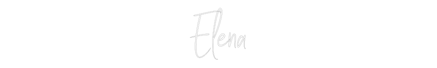 Custom Neon Sign Online Editor Elena