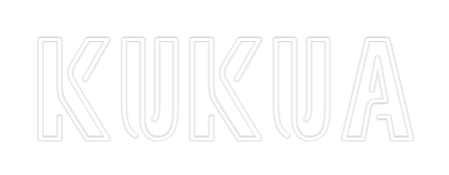 Tilpasset neonskiltredigeringsprogram på nett KUKUA