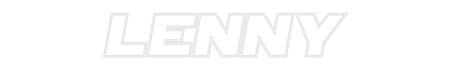 Custom Neon Sign Online Editor Lenny