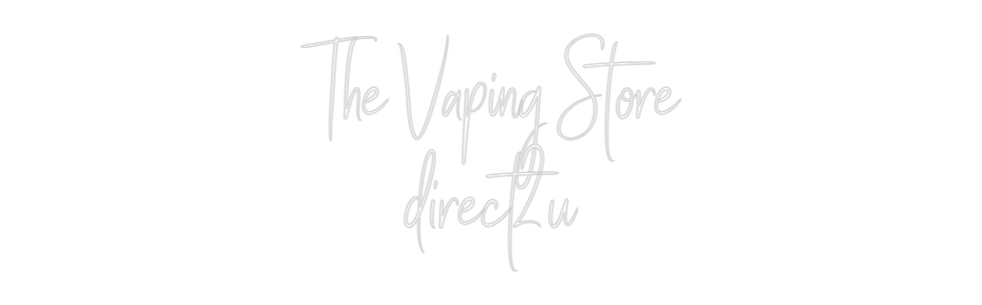 Custom Neon Sign Online Editor The Vaping St...