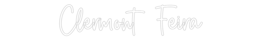 Custom Neon Sign Online Editor Clermont Fèira