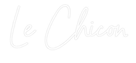 Custom Neon Sign Online Editor Le Chicon