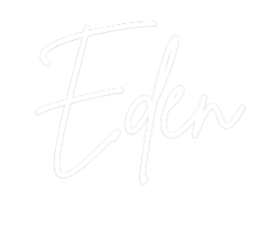 Aangepaste neonreclame online-editor Eden