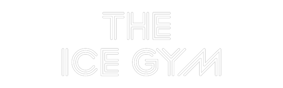Custom Neon Sign Online Editor THE 
ICE GYM
