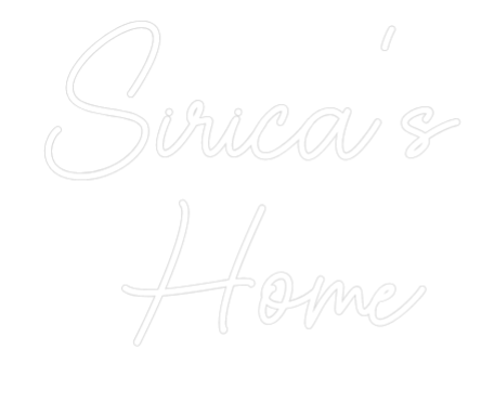 Custom Neon Sign Online Editor Sirica's 
Home