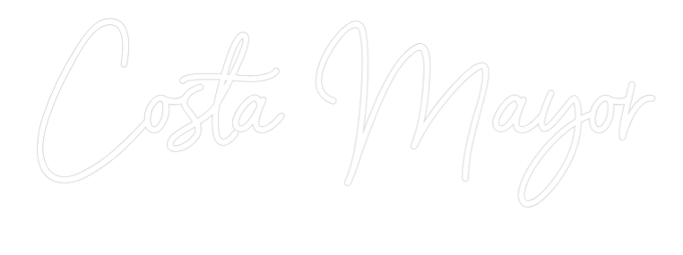 Custom Neon Sign Online Editor Costa Mayor