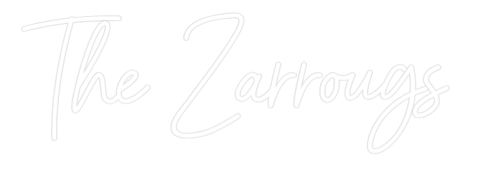 Custom Neon Sign Online Editor The Zarrougs