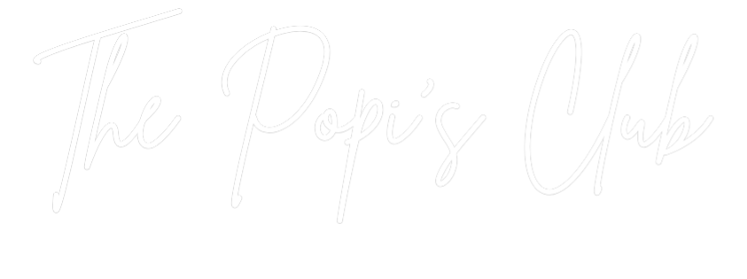 Anpassad neonskylt online-redigerare The Popi's Club