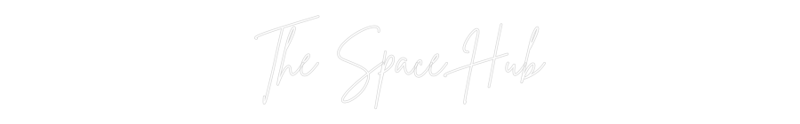 Custom Neon Sign Online Editor The Space Hub
