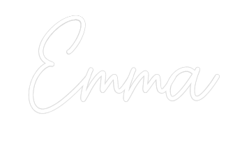 Tilpasset neonskilt på nettredigering Emma