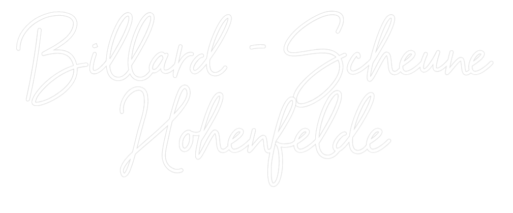 Custom Neon Sign Online Editor Billard - Sch...