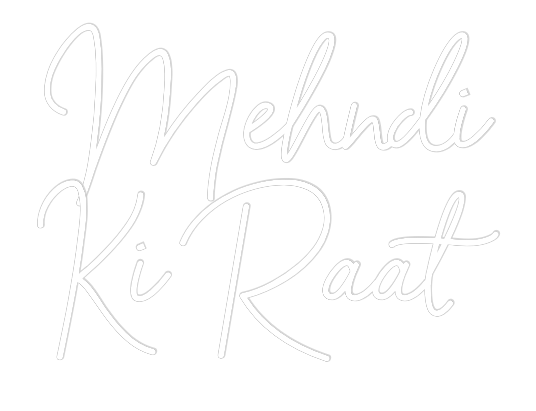 Custom Neon Sign Online Editor Mehndi 
Ki R...