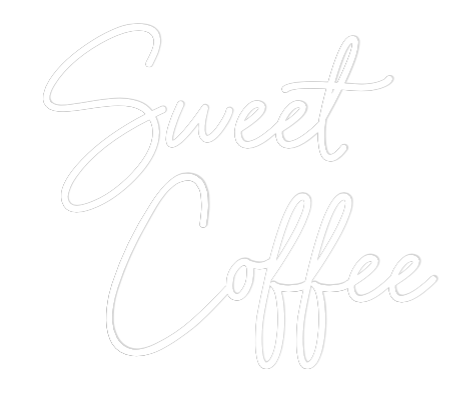Tilpasset neonskilt på nett-redigerer Sweet
  Kaffe